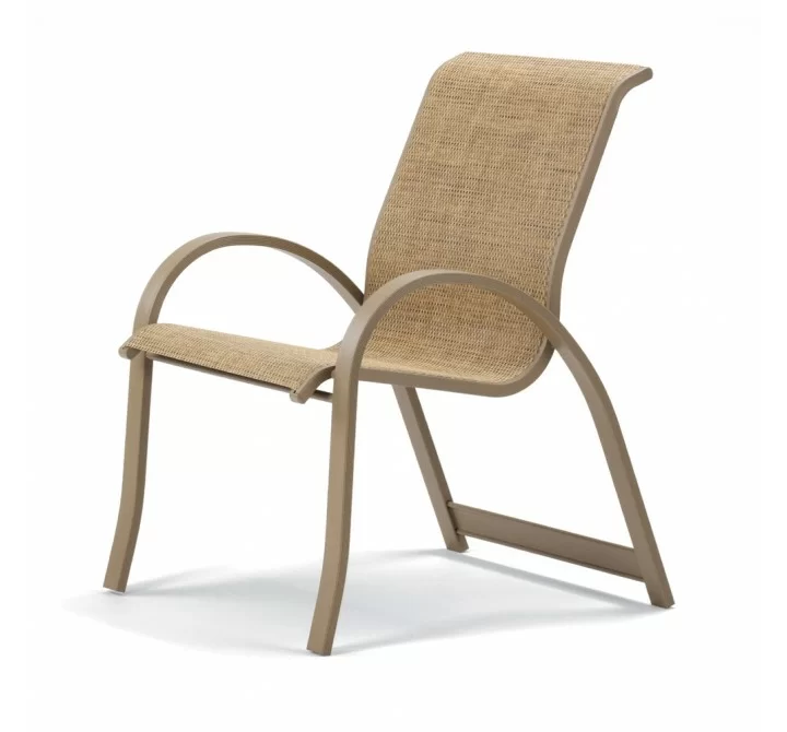 Telescope Casual Aruba II Sling Stacking Arm Chair