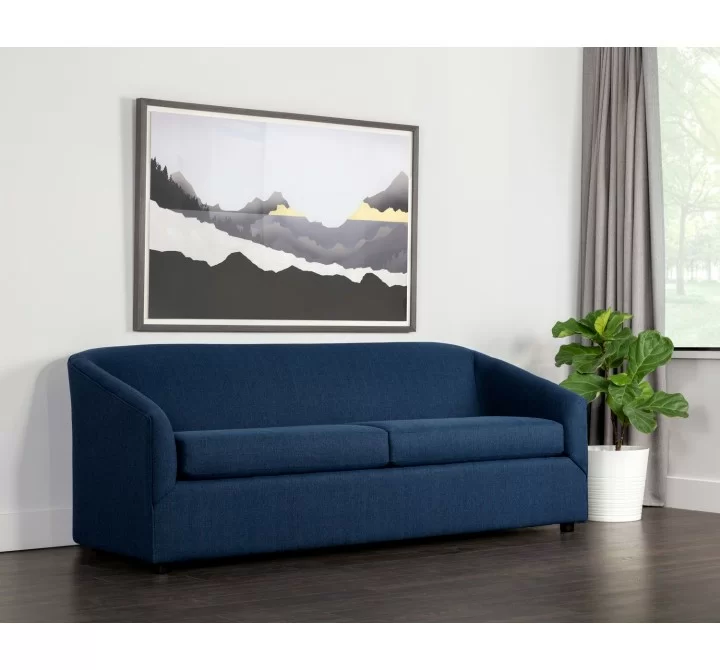 Sunpan Levy Sofa Bed Liv Indigo - Lifestyle
