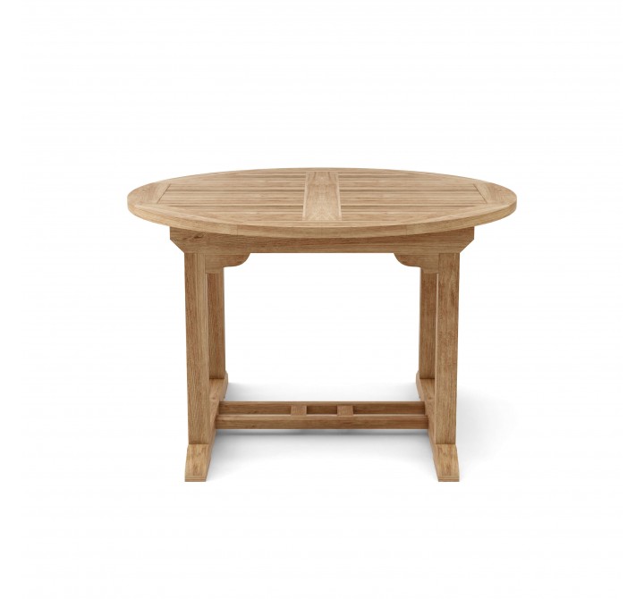 Bahama 71" Oval Extension Table Extra Thick Wood-1