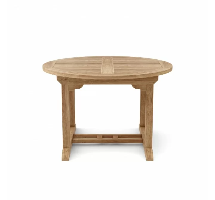 Bahama 71" Oval Extension Table Extra Thick Wood-1
