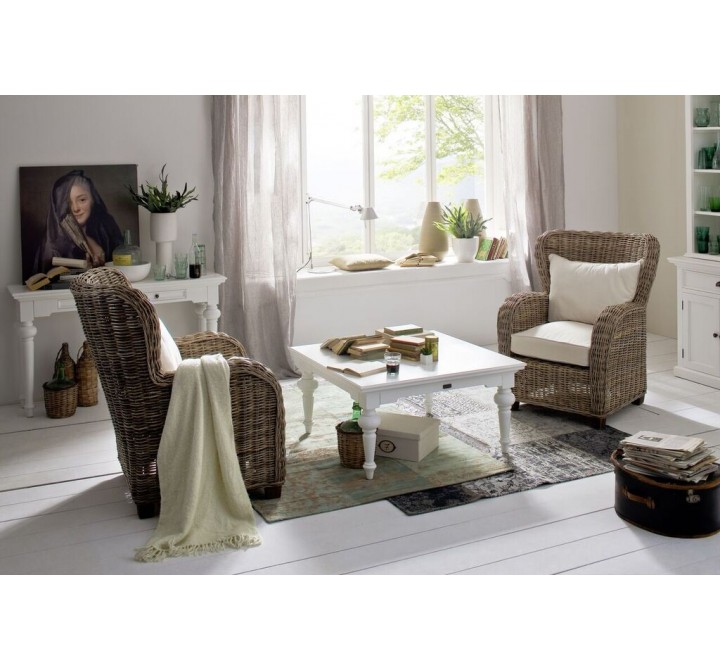 Nova Solo Provence Rectangular Coffee Table - Lifestyle