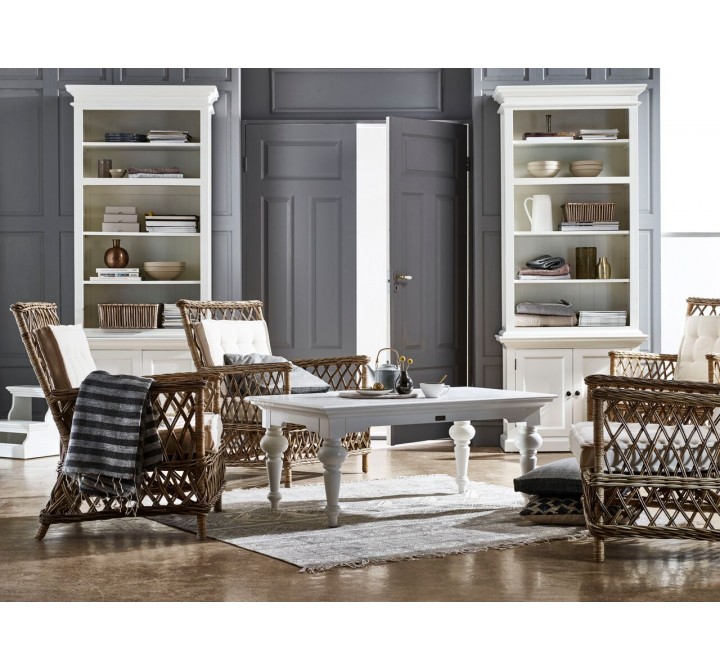 Novo Sola Marquis Lounge Armchairs With Cushions - Set Of Two - Lifestyle