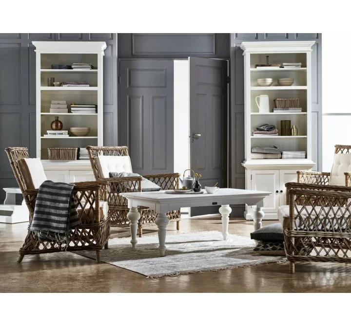 Novo Sola Marquis Lounge Armchairs With Cushions - Set Of Two - Lifestyle