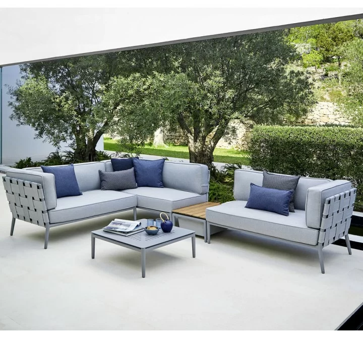 Cane-Line Conic 2-Seater Sofa Module Front