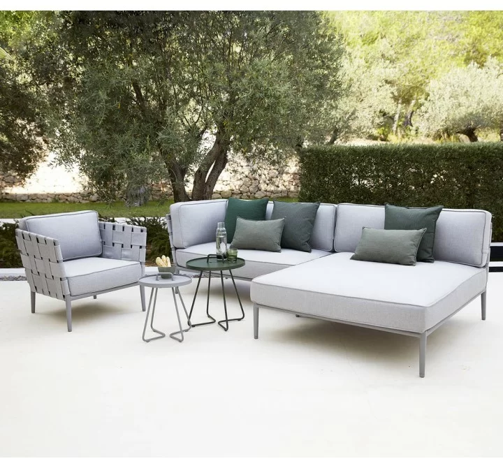 Cane-Line Conic lounge chair, Cane-line AirTouch - outdoor set