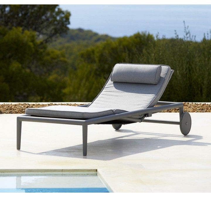 Cane-Line Conic Sunbed W/Gasspring