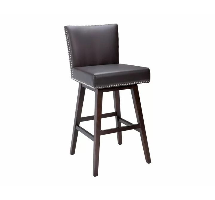 Vintage Swivel Barstool - Brown/Black/Castillo Cream/Coal Black/Grey/Overcast Grey, Frontview