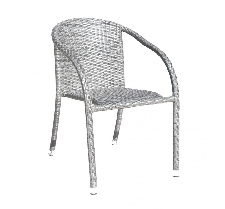 Hospitality Rattan Patio Athens Stackable Woven Armchair