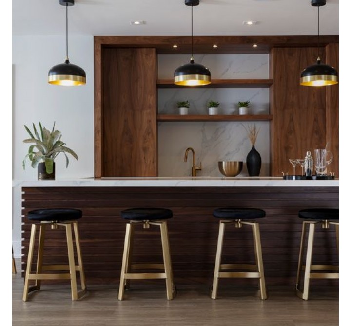 Sunpan Hendrix Swivel Counter Stool - Lifestyle