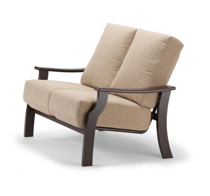 Telescope Casual St. Catherine Marine Grade Polymer Deep Cushion Two-Seat Loveseat