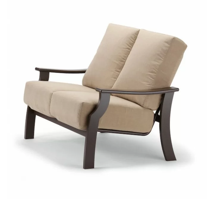 Telescope Casual St. Catherine Marine Grade Polymer Deep Cushion Two-Seat Loveseat