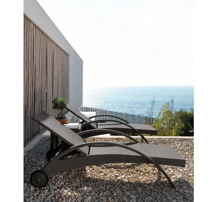 Hospitality Rattan Patio Soho Chaise Lounge