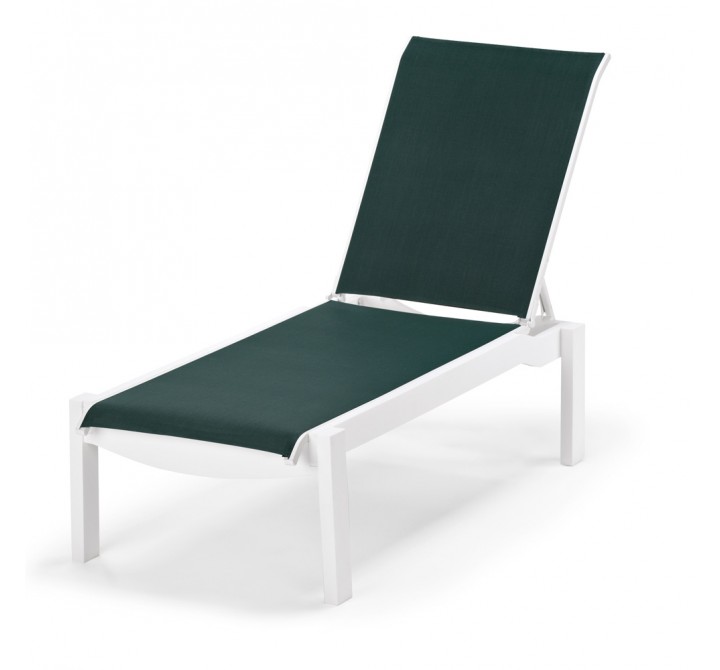 Telescope Casual Leeward MGP Sling Stacking Armless Chaise