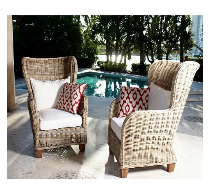 Nova Solo Wickerworks King Chair - Lifestyle Outdoor