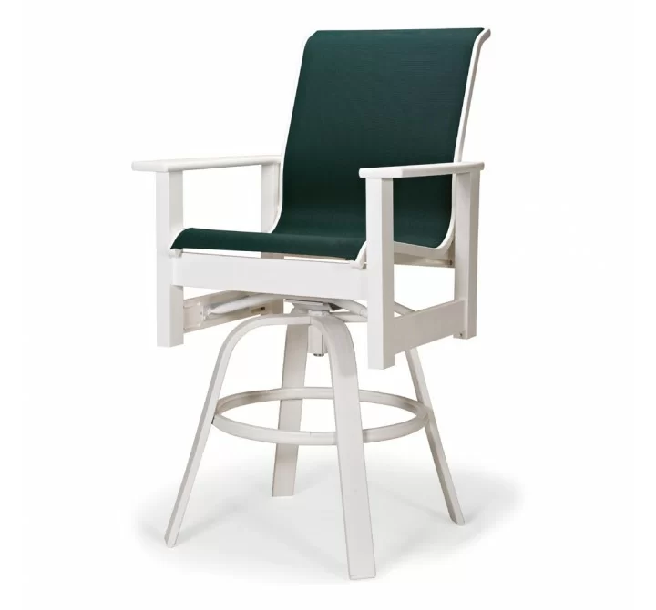 Telescope Casual Leeward MGP Sling Balcony Height Swivel Arm Chair