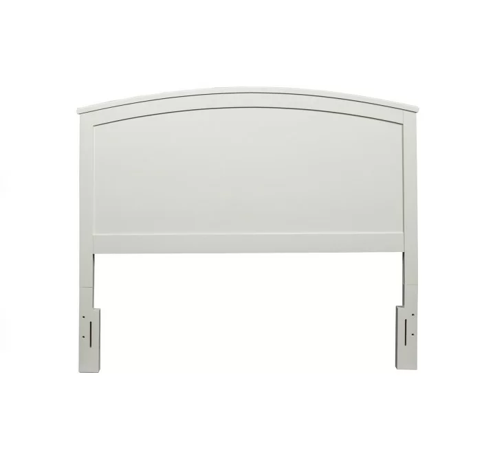 Alpine Furniture Baker California King Headboard Only In White - Angled View