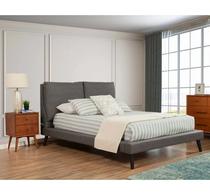 Alpine Furniture Gabriela Full Platform Bed - Lifestyle