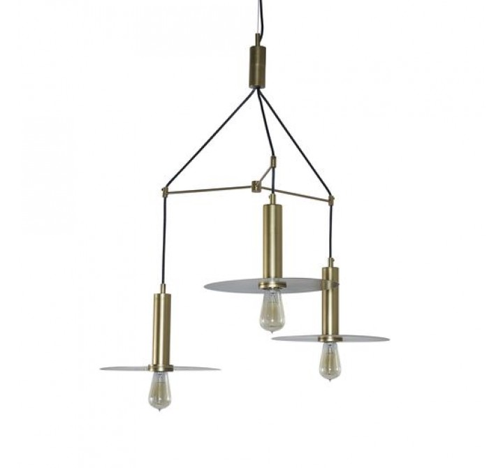 Sunpan Tobias Chandelier - Front Angle