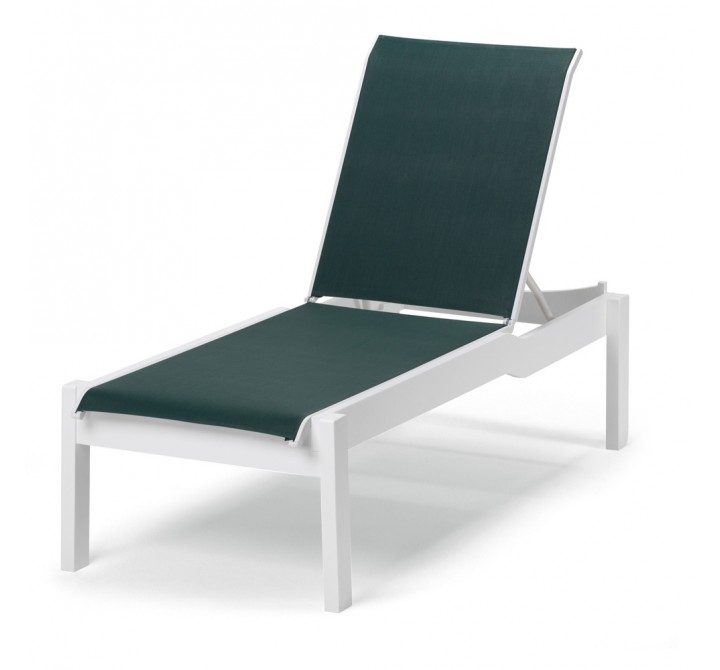 Telescope Casual Leeward MGP Sling Long Frame Armless Chaise