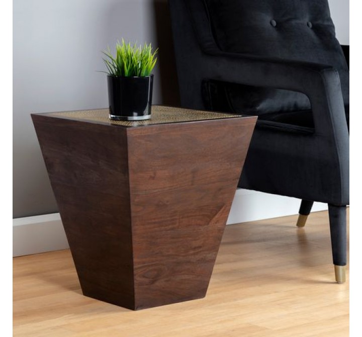 Sunpan Eve End Table in Medium / Large - Lifestyle