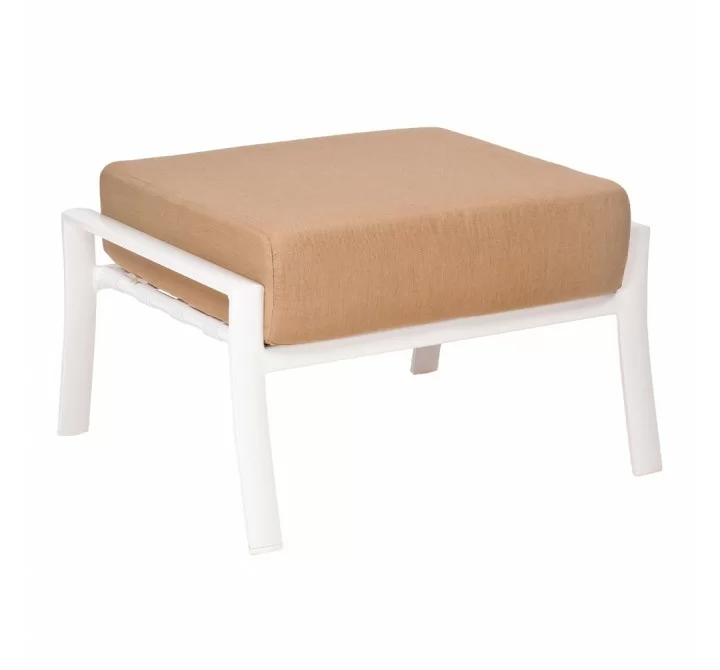 Woodard Fremont Cushion Ottoman - Angled