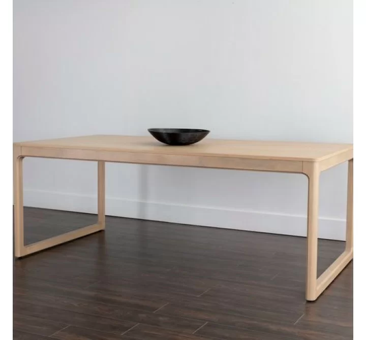 Sunpan Rivero Dining Table - Light Wash - 80'' - Lifestyle