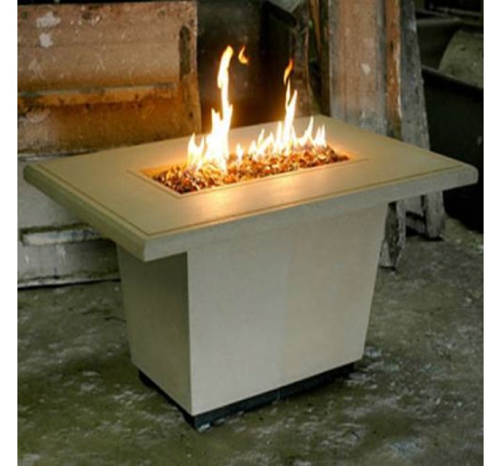 American Fyre Designs Contempo Rectangle Firetable
