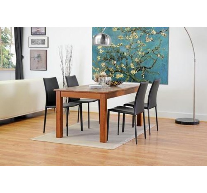 Baxton Studio Rockford Leather Dining Chair - Set of 2