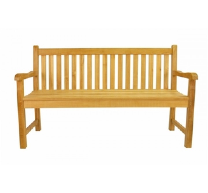 Anderson Teak Classic 4-Seater Bench - Front