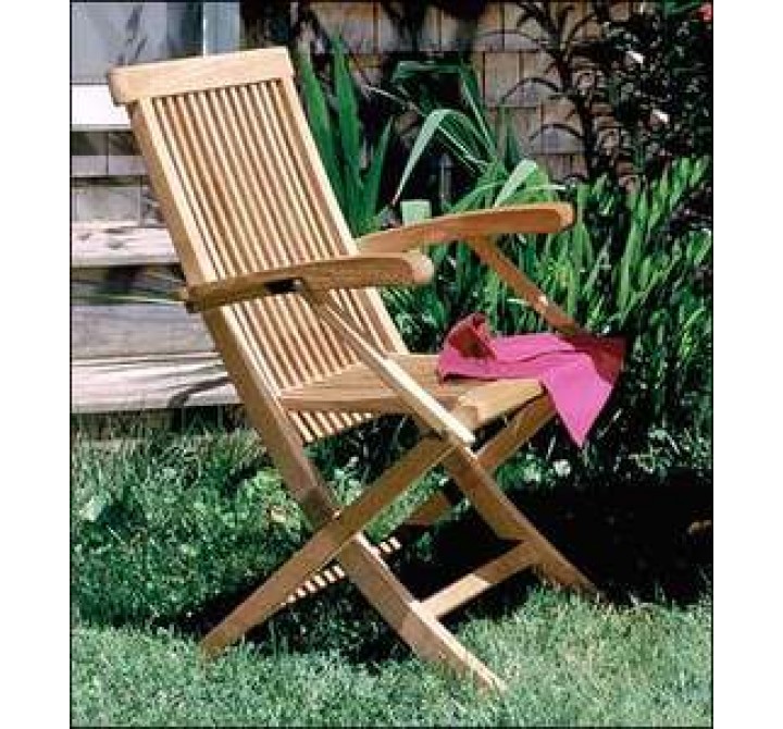 Anderson Teak Classic Medium Folding Armchair