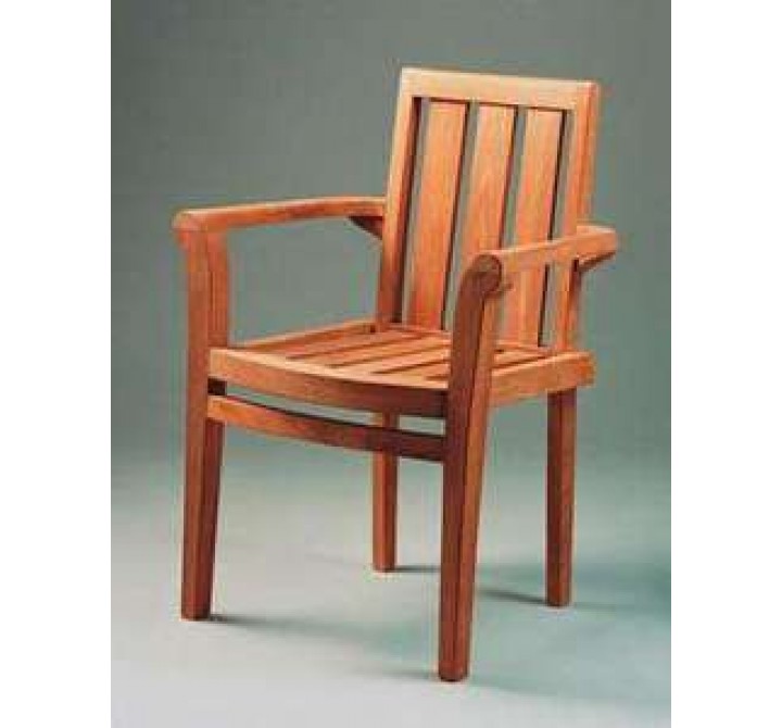 Anderson Teak Classic Stackable Armchair - Set of Four