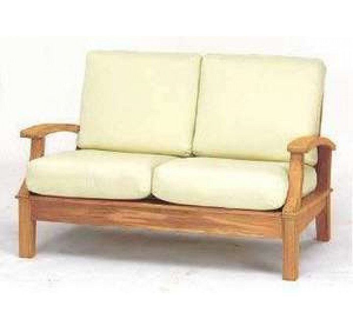 Anderson Teak Brianna Deep Seating Loveseat with Cushion