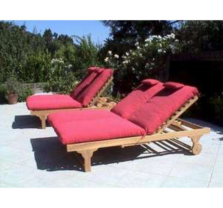 Anderson Teak Double Sun Lounger Double Back