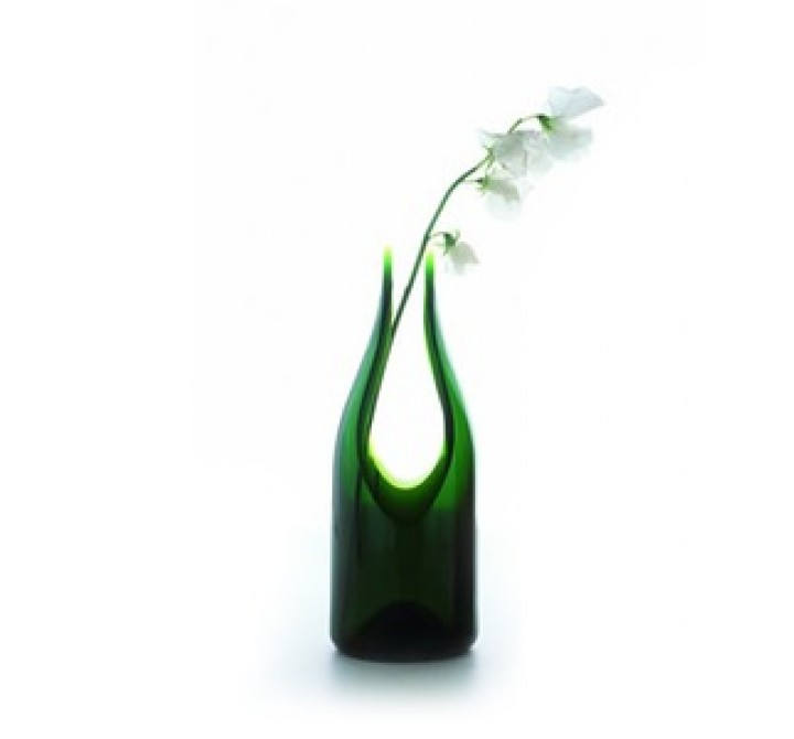 Artecnica tranSglass Cut Decorating Vase Polished