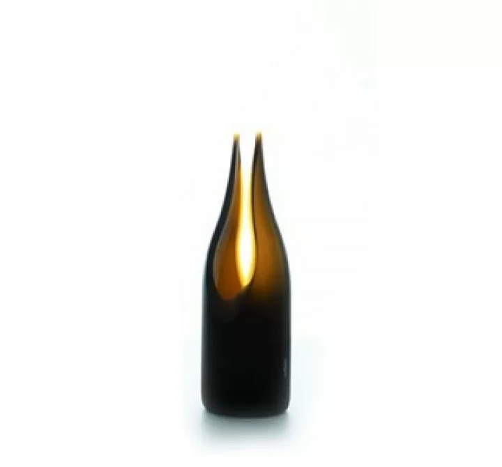 Artecnica tranSglass Cut Decorating Vase Satin