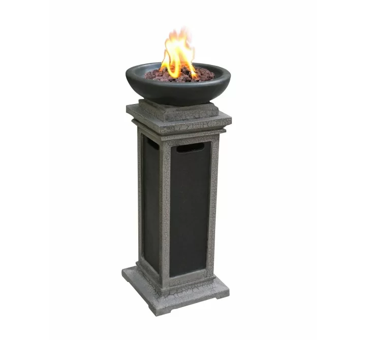 Bond Manufacturing Ravenswood 1lb Gas Column Firebowl