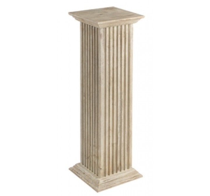Cooper Classics Square Fluted Pedestal 30"