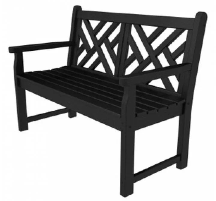Poly-Wood Chippendale 48-inch Bench