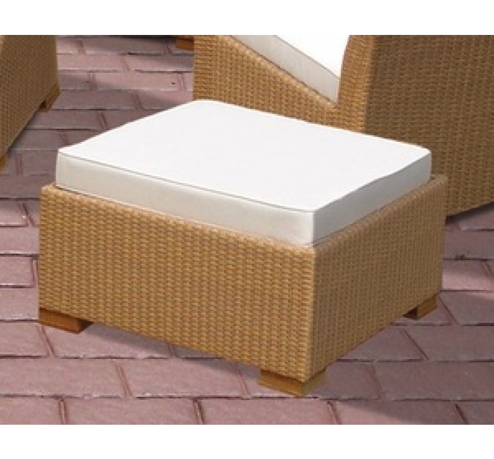 Royal Teak Charleston Footrest Honey