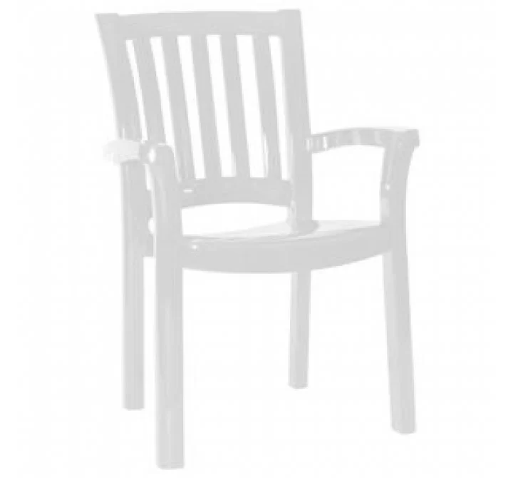 Compamia Sunshine Resin Dining Arm Chair White - Set of 4