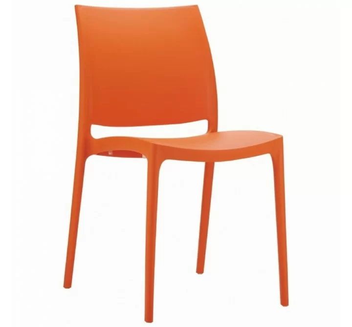 Compamia Maya Dining Chair Orange - Set of 2