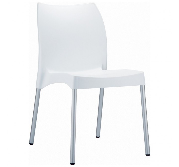 Compamia Vita Resin Outdoor Dining Chair White - Set of 2