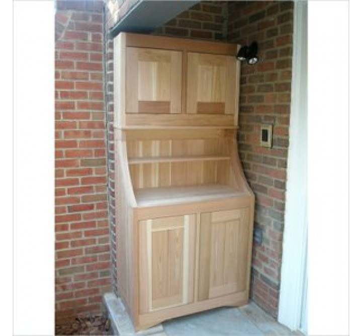 Creekvine Designs Cedar Storage Hutch