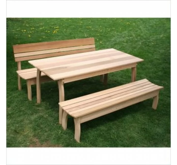 Creekvine Designs Cedar Odd Couple Dining Set