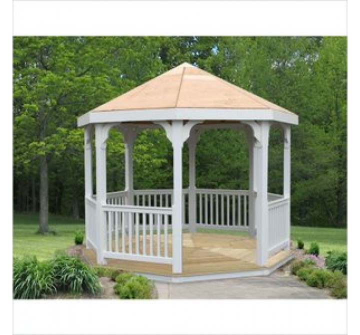 Creekvine Designs 10-Ft Vinyl Gazebo
