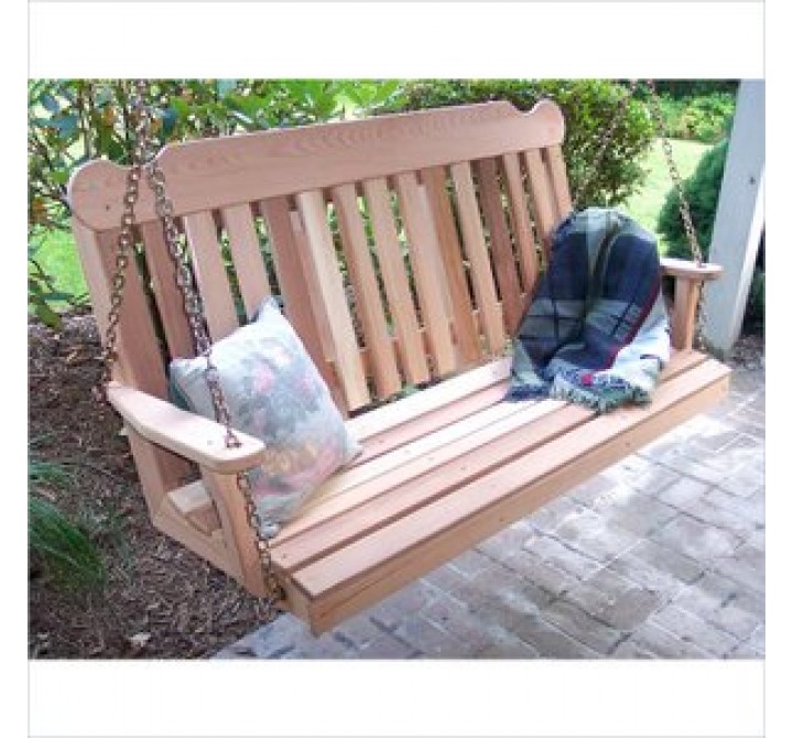 Creekvine Designs 6-Inch Cedar Classic Porch Swing
