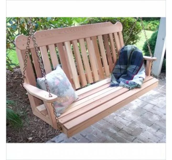 Creekvine Designs 6-Inch Cedar Classic Porch Swing