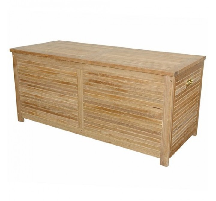 Anderson Teak Camrose Storage Box 62" - Angled