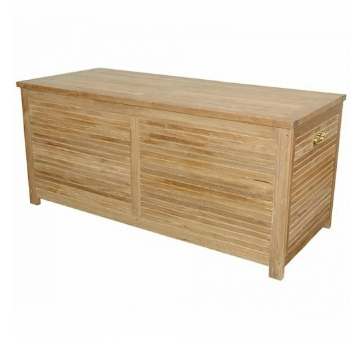 Anderson Teak Camrose Storage Box 62" - Angled
