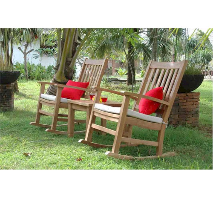 Anderson Teak Palm Beach Rocking Armchair Collection